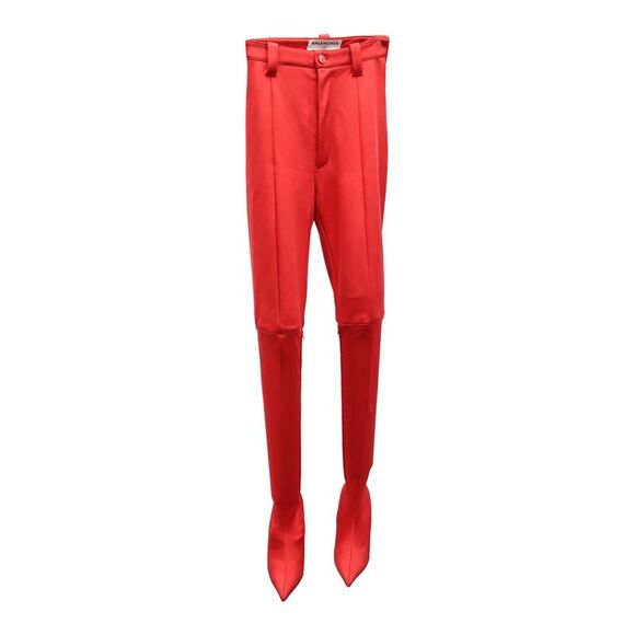Balenciaga Pantaleggings in Red Triacetate - Picture 1 of 6